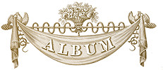 Detail from 1830s album title page