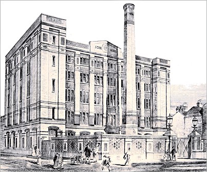 Image of Star Factory erected 1874