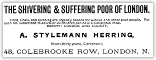 The Shivering & Suffering Poor of London 
